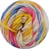 109 - gelb/pink/hellblau/weiß