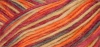 136 - orange/beige/rot