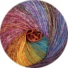 115 - braun/violett/orange/petrol/rot