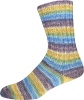 3142 - aubergine/goldgelb/blau/grün