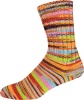 3186 - orange/braun/himmelblau/limette/rosa