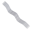 Artikelbild 1 des Artikels “ADDI Crasy Snake Lace Nadelspiel 15cm “