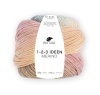 09 - rosé/beige/blau