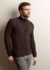 Artikelbild 1 des Artikels “Herrenjacke mit Zopfmuster aus Merino 120 “