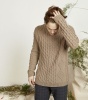 Artikelbild 1 des Artikels “Herrenpullover mit Zopfmuster (II) aus Merino 120 “