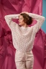 Artikelbild 1 des Artikels “Pullover mit Lochmuster aus Sakura “