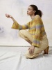 Artikelbild 1 des Artikels “Pullover mit ausgestellten Ärmeln aus Linello 1066.0051 - grün/gelb/braun | XL (500g)“