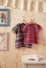 Artikelbild 1 des Artikels “Kleid Amalie aus Mille Colori Baby 845.0211 - altrosa/petrol/olive | 74 (150g)“