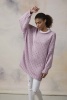 Artikelbild 1 des Artikels “Oversize Pullover aus Amira 933.0009 - rosa | L-XL (650g)“