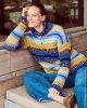 Artikelbild 1 des Artikels “Rippenpullover Mit Knopfleiste aus Brigitte No. 2 “