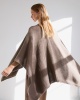 Artikelbild 1 des Artikels “Poncho Glatt Rechts aus Cashmere Kiss “