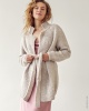 Artikelbild 1 des Artikels “Cardigan Mit Gürtel aus Ecopuno Chunky “
