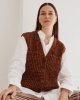 Artikelbild 1 des Artikels “Weste Mit Strukturmuster aus Vintage Superchunky “