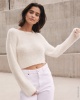 Artikelbild 1 des Artikels “Cropped Sweater aus Per Fortuna (GOTS) “