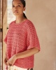 Artikelbild 1 des Artikels “Häkelshirt aus Natural Superkid Tweed & Filo Paillettes “