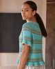 Artikelbild 1 des Artikels “Top-Down Shirt aus Ecopuno & Tencellino & Filo Paillettes “