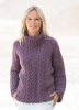 Artikelbild 1 des Artikels “Pullover mit Zopfmuster aus Alta Moda Alpaca “