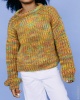 Artikelbild 1 des Artikels “Pullover Im Halbpatent aus Cool Merino Big (Color) “