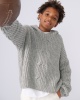 Artikelbild 1 des Artikels “Pullover Mit Zopfmuster aus Cool Merino “