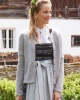 Artikelbild 1 des Artikels “Jacke Mit Zopfblende aus Cool Wool 471 - Linde | 44 (550g)“