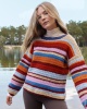 Artikelbild 1 des Artikels “Striking Stripes Pullover aus Cool Merino “