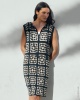 Artikelbild 1 des Artikels “Kleid In Quadratischen Motiven aus Elastico “