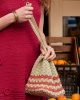 Artikelbild 1 des Artikels “Henkeltasche Im Stäbchen- Und Muschelmuster aus Diversa “