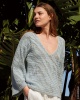 Artikelbild 1 des Artikels “V-Pulli Im Zebramuster In Filethäkelei aus Summer Cashmere “