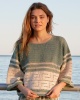 Artikelbild 1 des Artikels “Shirt In Stäbchen Mit Grafischem Muster In Filethäkelei aus Summer Cashmere “