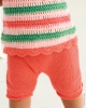 Artikelbild 1 des Artikels “Hose Mit Schleifen aus Soft Cotton 49 - Neongrün | 50/56 - 74/80 (100g)“