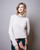 Artikelbild 1 des Artikels “Pullover (V) aus Lamana Bergamo 33 - Karmin | XL (425g)“