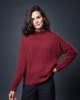 Artikelbild 1 des Artikels “Pullover (VI) aus Lamana Bergamo 16 - Bordeaux | S (375g)“