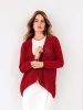 Artikelbild 1 des Artikels “Zipfelcardigan mit gestrickten Ärmeln aus Linarte “
