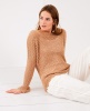 Artikelbild 1 des Artikels “Pullover mit Röschen- und Fallmaschenmuster aus Linarte 305 - Lavendel | 44 (550g)“