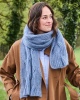 Artikelbild 1 des Artikels “Schal Mit Zopf-Patentmuster aus Landlust-Kidmohair “