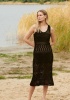 Artikelbild 1 des Artikels “Kleid im Lochmustermix aus Solo Lino “