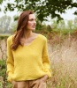 Artikelbild 1 des Artikels “V-Pulli im Rippenmuster aus Organico (GOTS) “