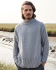 Artikelbild 1 des Artikels “Top Down Pullover Mit  Stehkragen aus Cool Wool Big “