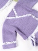 Artikelbild 1 des Artikels “Wickeljacke mit Häkelblende aus Pro Lana Baby Micro “