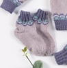 Artikelbild 1 des Artikels “Söckchen mit Jacquardmuster aus Pro Lana Baby Merino Soft “