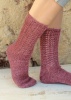 Artikelbild 1 des Artikels “Socken mit Lochmuster aus Regia Premium Bamboo “