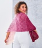 Artikelbild 1 des Artikels “Stola Blätterwellen aus Woolly Hugs Bobbel Cotton XXL “