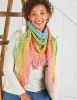 Artikelbild 1 des Artikels “Tuch Zackige Herzen aus Woolly Hugs Bobbel Cotton “