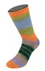 7791 - schwarzgrün/beige/lila/orange/gelbgrün/veilchenblau
