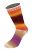 7793 - burgund/orange/lachsrot/ecru/hellbraun/fuchsia