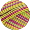 347 - Pink/Gelb/Beige/Dottergelb