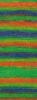 102 - Orange/Grün/Gelbgrün/Blauviolett/Graubraun