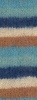 448 - Graublau/Minttürkis/Dunkelblau/Hellbeige/ Nougat