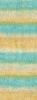 2040 - Türkis/Frühlingsgrün/Grünbeige/Maisgelb
