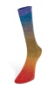 4 - blauviolett/blau/beige/ocker/gelb/orange/hellrot